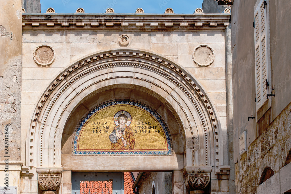 Obraz premium Euphrasiusbasilika in Porec in Kroatien