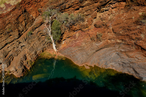 Hamersley Gorge, Karijini National Park, Australia photo