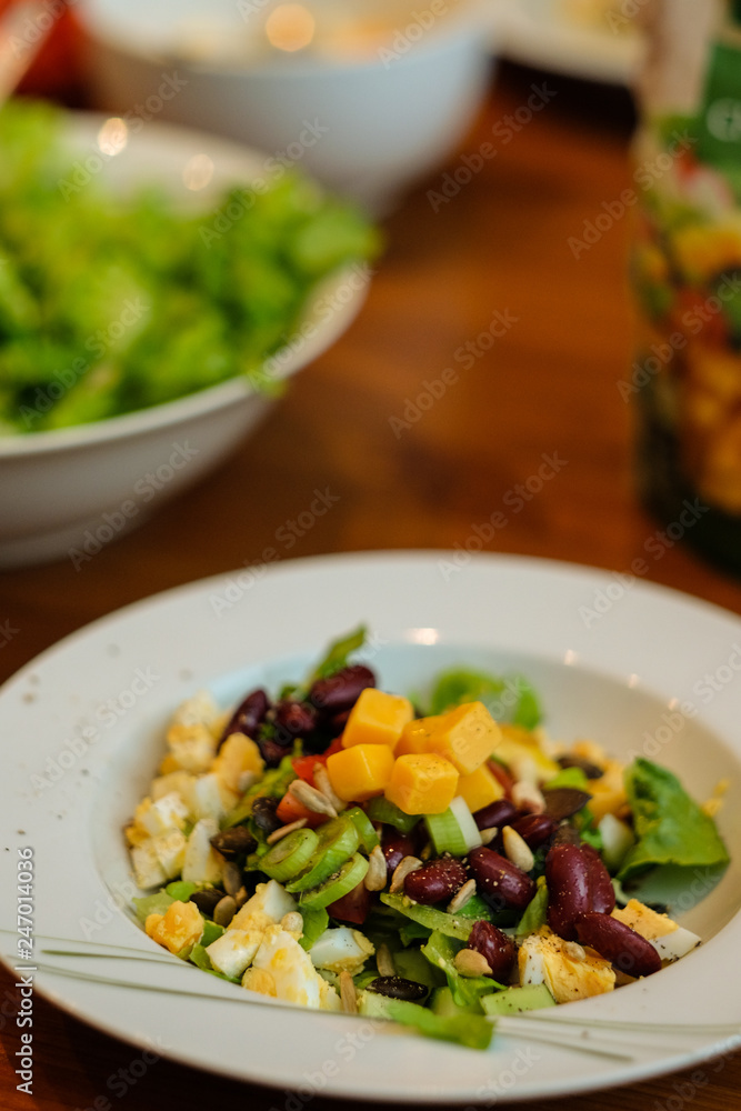 fresh salad with cheese for a healthy and hip diet fresh salad with cheese for a healthy and hip diet