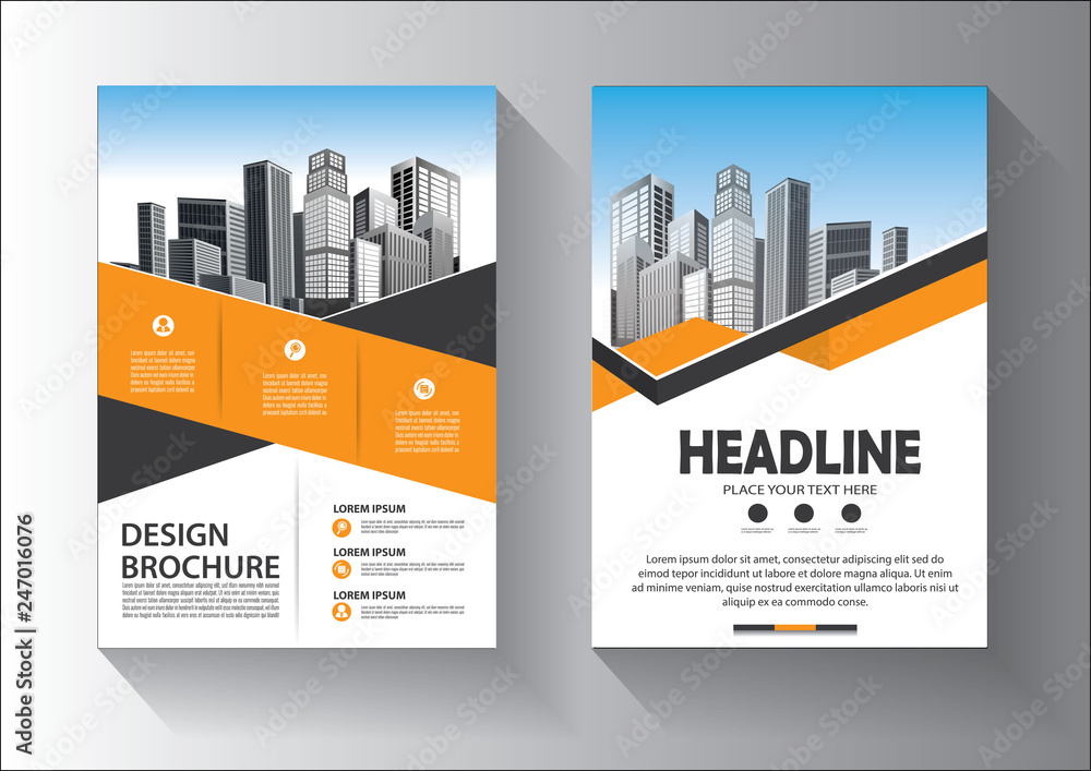 cover, layout, brochure, magazine, catalog, flyer for company or report