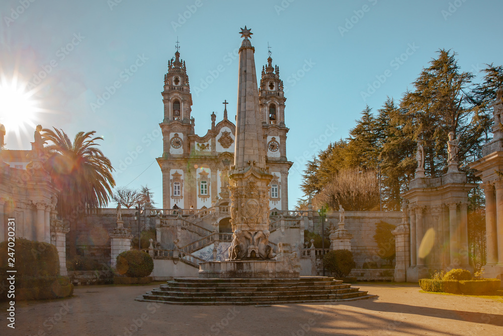 Sanctuary Shrine of Our Lady of Remedies in Lamego Portugal