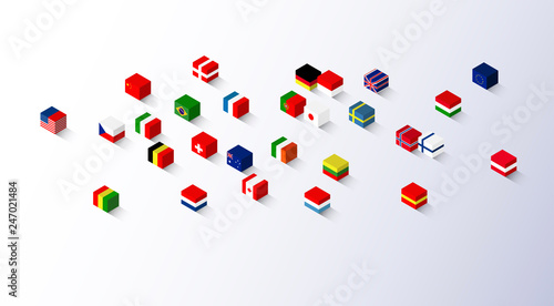 mondo, bandiere, Cina, asia, oriente, ovest, lingue