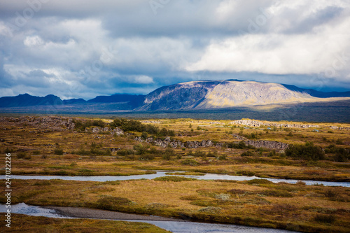 Amazing landscape of Iceland © Birute Vijeikiene