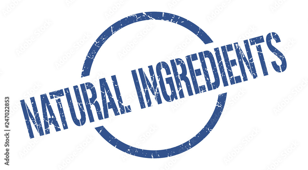 natural ingredients stamp natural ingredients stamp