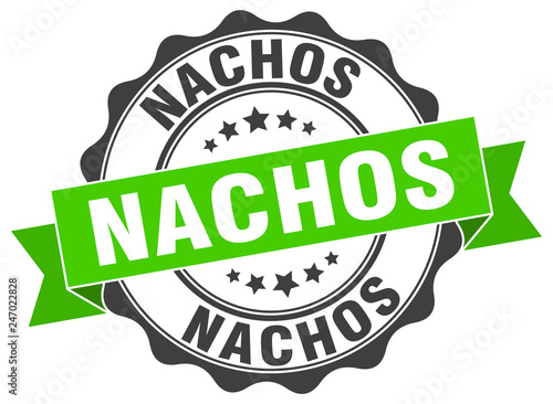 nachos stamp. sign. seal