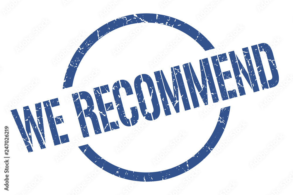 we recommend stamp we recommend stamp