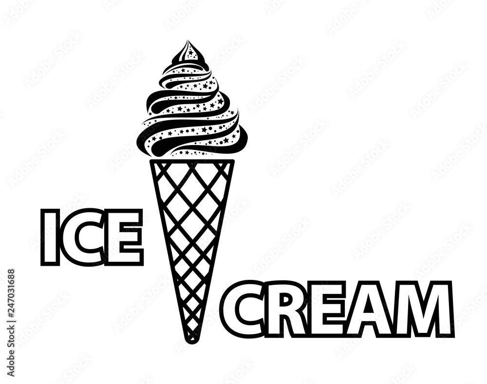 Ice Cream Logo Design Vector Download