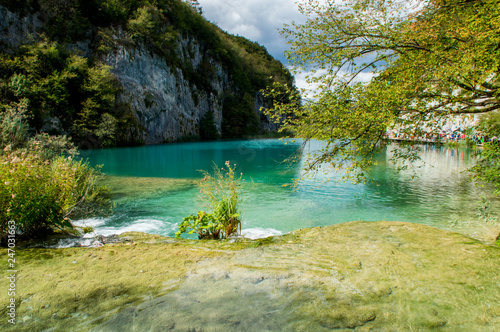 Fototapeta Naklejka Na Ścianę i Meble -  Plitvicer Lakes, Croatia