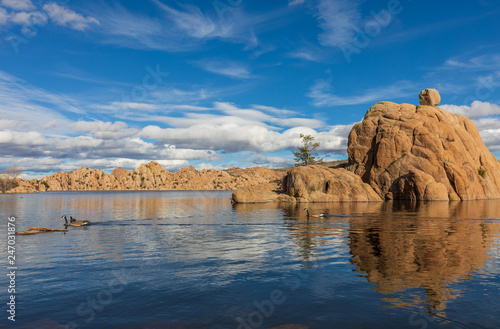 Scenic Watson lake Landscape Prescott Arizona