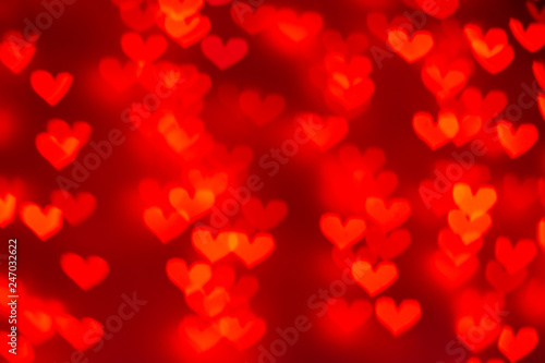 red heart background with hearts