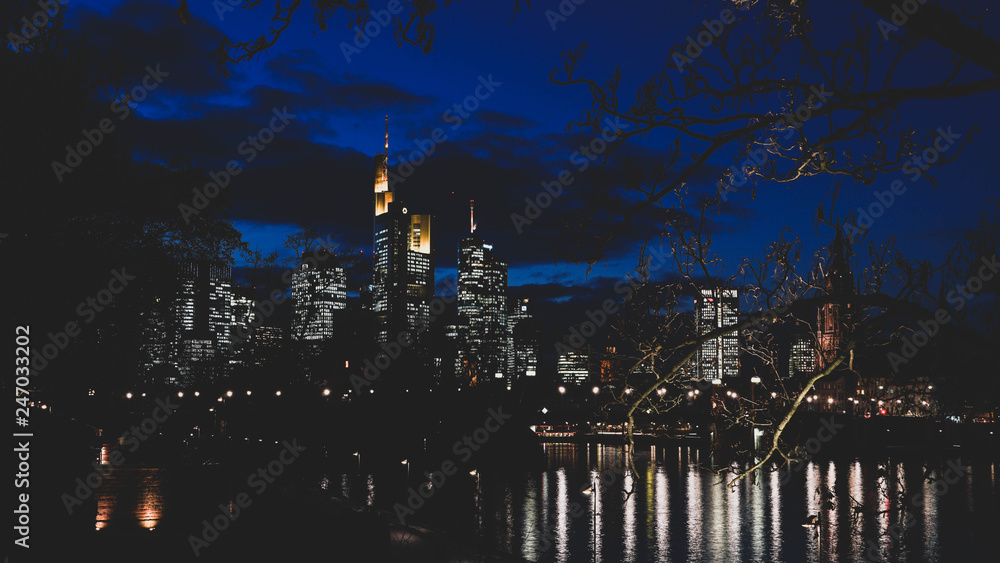 Fototapeta premium Frankfurt Skyline