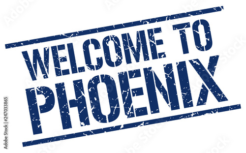 welcome to Phoenix stamp