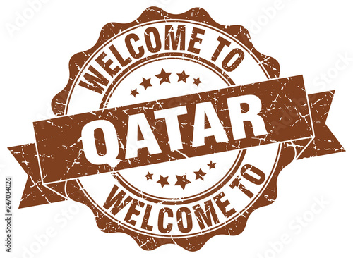 Qatar round ribbon seal