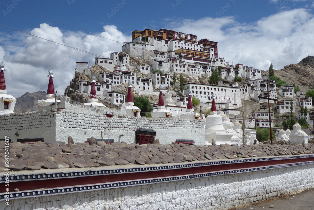 Buddhist monastery of Thikse in Ladakh