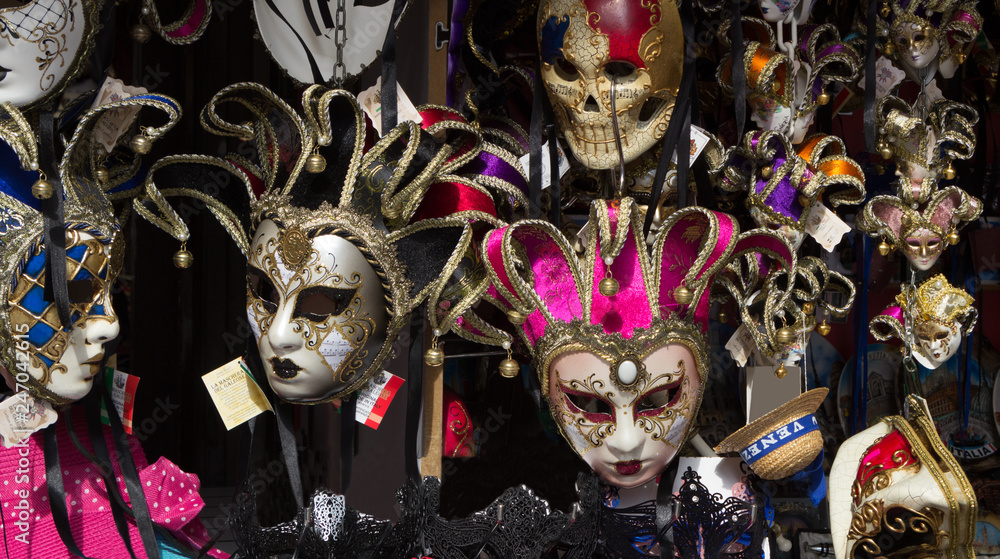 carnival masks display