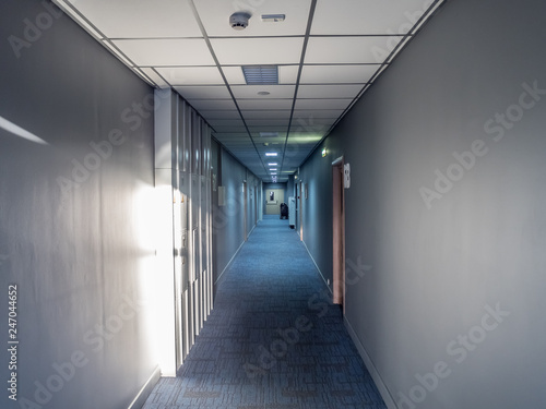 Corridor at the Ice Design Hotel Rosa Khutor Sochi 01 24 2019