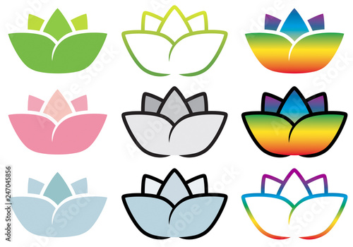 ICÔNE LOTUS COULEUR