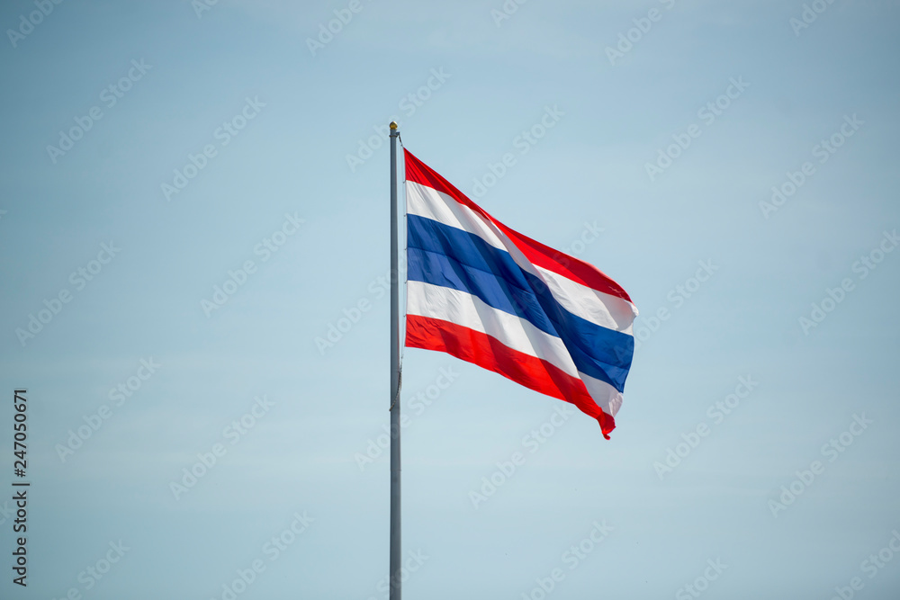 THAILAND PATTAYA THAI NATIONAL FLAG