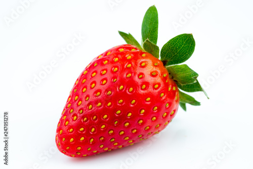 ripe red strawberry