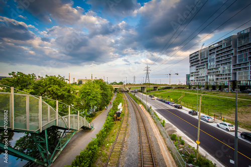 Photography Railroad tracks in Toronto, Ontario