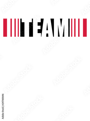 Billede på lærred linien streifen crew team freunde party feiern mitglied member verein shirt grup