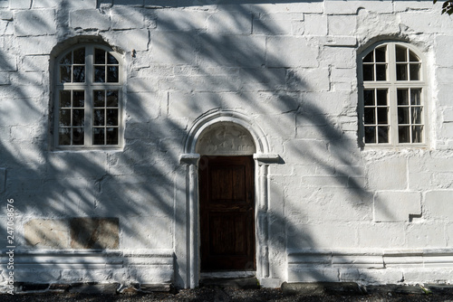 Marmorkirche aus dem 12. Jh. auf der Insel Giske vor Ålesund photo