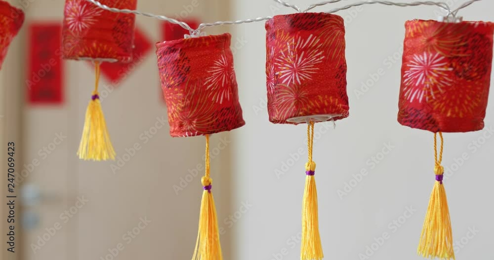 Red lantern for chinese new year