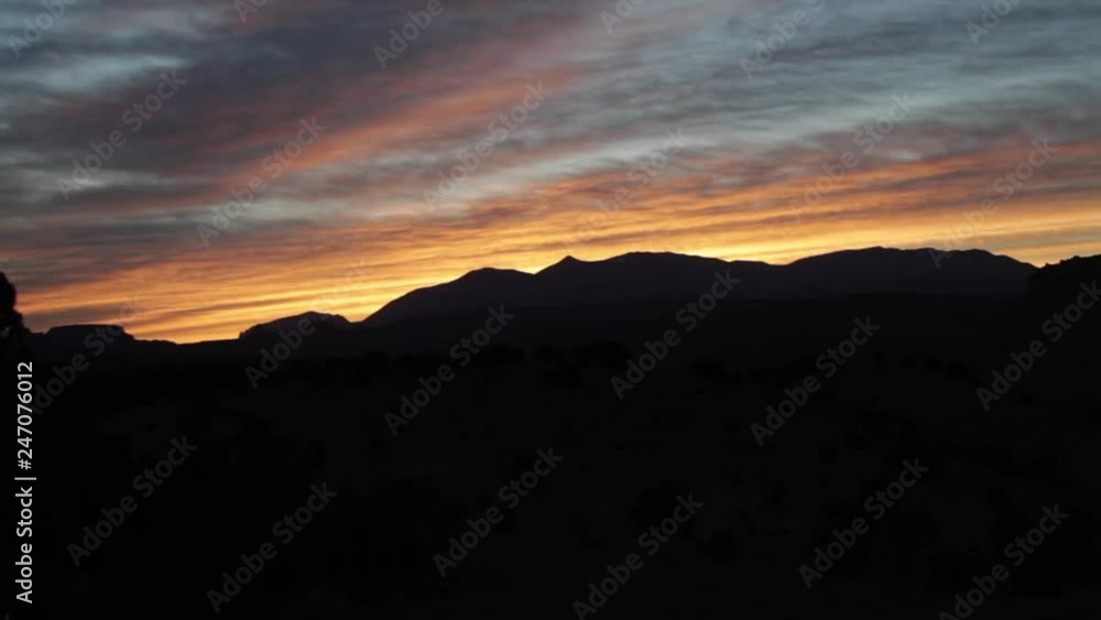A time lapse of the light of dawn over the Waterpocket Fold in Capitol Reef National Park in Utah. A time lapse of the light of dawn over the Waterpocket Fold in Capitol Reef National Park in Utah.