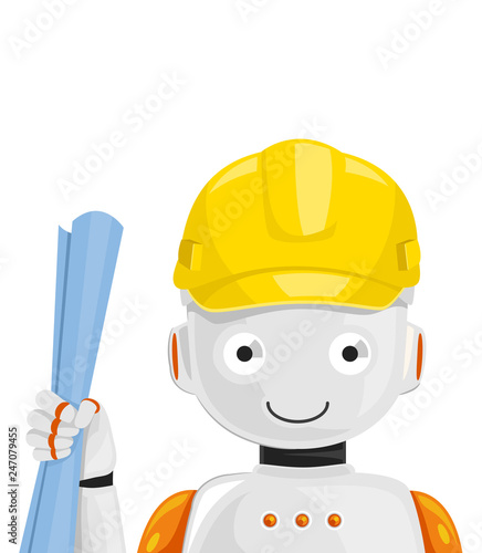 Robot Construction Illustra...