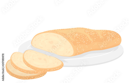 Soda Bread Easter Illustration