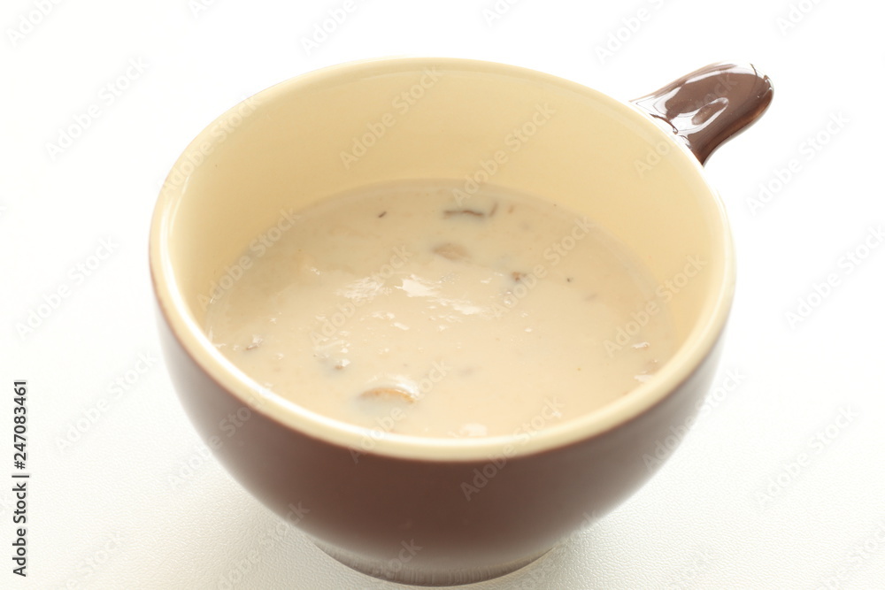 Homemade mushroom cream soup Homemade mushroom cream soup