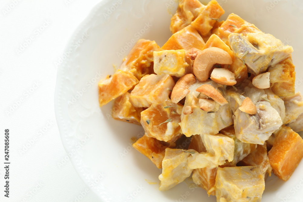 Pumpkin and nut pumpkin salad Pumpkin and nut pumpkin salad