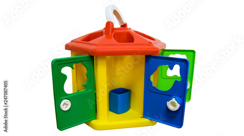 toy-Sorter with doors for the development of logic in the child