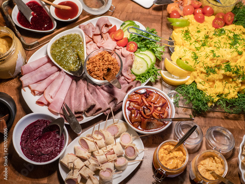 Scandinavian smorgasbord