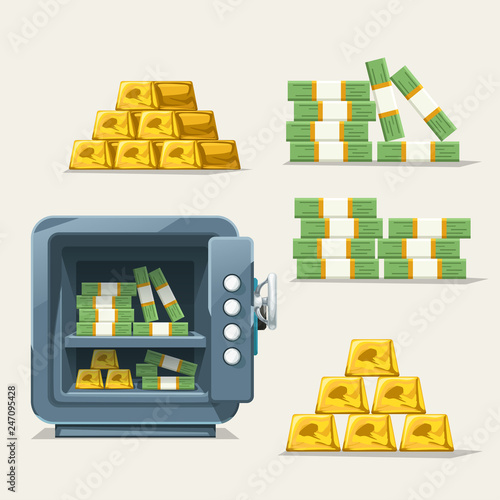 metal safe set