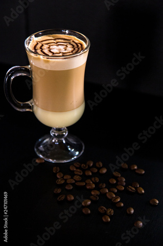 coffee isolated close concept