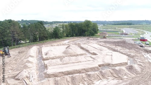 Wallpaper Mural Construction footings  Torontodigital.ca