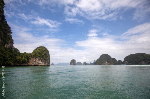 rocks and sea in Krabi Thailand