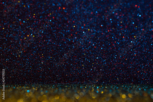 Abstract background filled with multicolour glitter photo