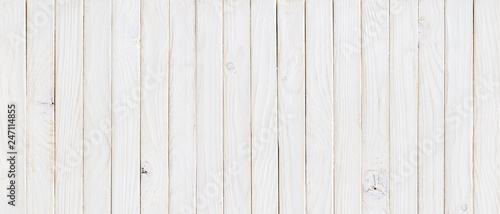 white wood texture background, top view wooden plank panel