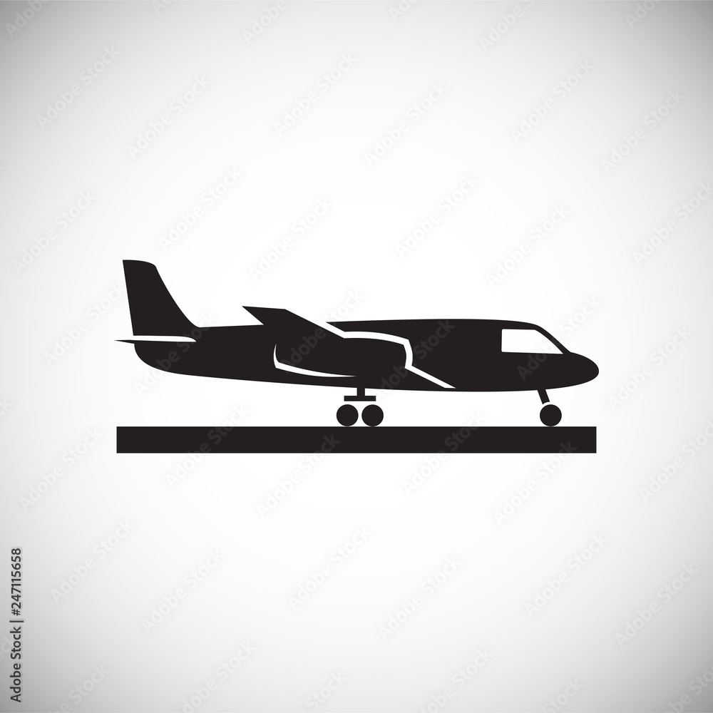 Airplane icons on white background for graphic and web design, Modern simple vector sign. Internet concept. Trendy symbol for website design web button or mobile app Airplane icons on white background for graphic and web design, Modern simple vector sign. Internet concept. Trendy symbol for website design web button or mobile app