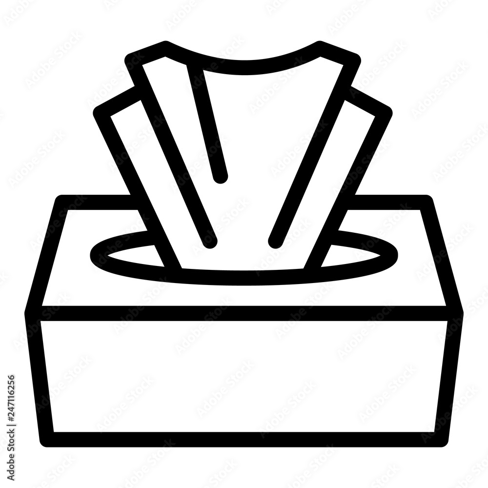 Towel pack icon. Outline towel pack vector icon for web design isolated on white background Towel pack icon. Outline towel pack vector icon for web design isolated on white background