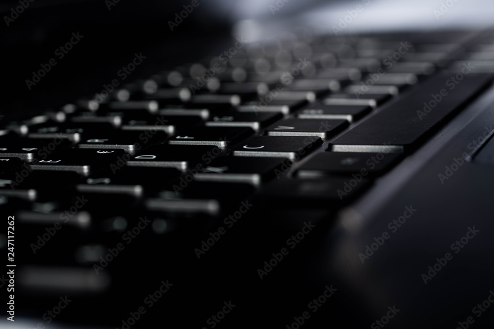 Tastatur eines Notebooks Tastatur eines Notebooks