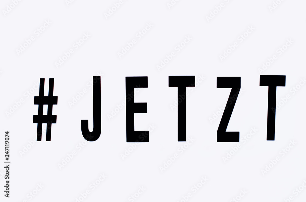 Obraz premium #JETZT