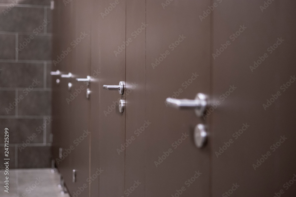 public toilet restroom in city building interior b public toilet restroom in city building interior b
