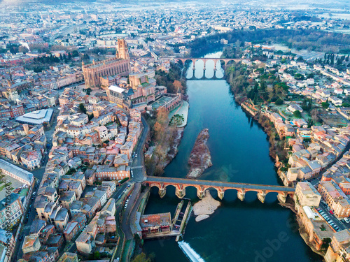 Fotografia City of Albi, France