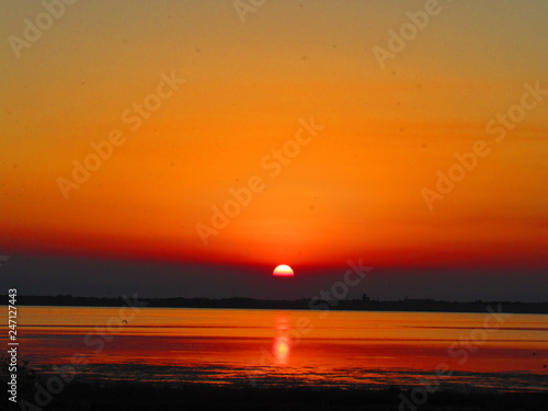 sunset over the sea © Yevhen