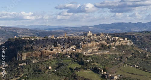 Wallpaper Mural Aerial View of Orvieto - Italy Torontodigital.ca