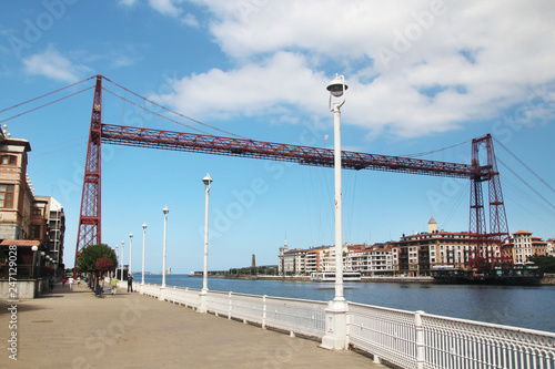 The Vizcaya Bridge, Bilbao, Spain
