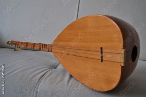 Baglama is a Turkish musical instrument